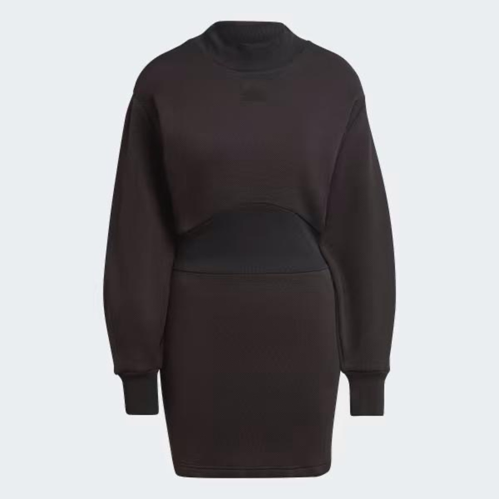 Adidas special edition unreleased tight miniskirt tennis black dress - Picture 2 of 7